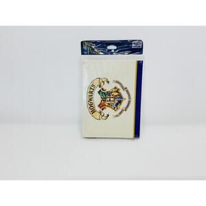 Vintage Harry Potter Invitations & Envelopes 8 Count Hogwarts Banne 2000
